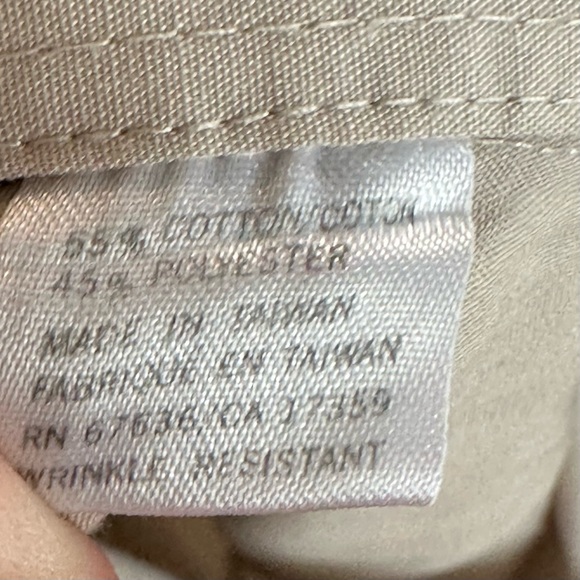 Yves Saint Laurent Tan Business Casual Button Down Shirt✨ECU✨16 1/2 32-33 - Picture 12 of 12